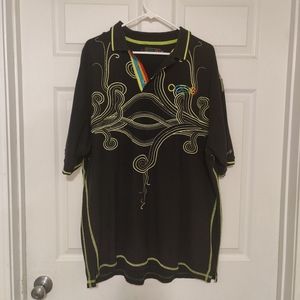 COOGI Black Polo Style Shirt